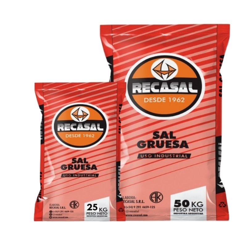 Palet x 60 Bolsas de 25kg de SAL GRUESA