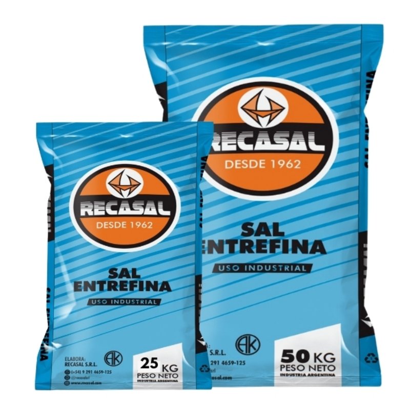 Palet x 30 Bolsas de 50kg de SAL ENTREFINA